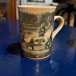 Field and Stream Magazine Footwear Wildlife Elk coffee mug cup Good Condition